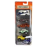 Matchbox 5-Pack Car Set (Colors/Styles Vary)