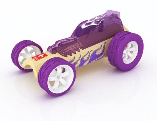 Hape Bamboo Mighty Mini Hot Rod Toy Car