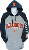 Men`s Illinois Fighting Illini Navy Mega Team Hooded Sweatshirt
