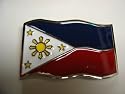 Philippine Flag Design Belt buckle