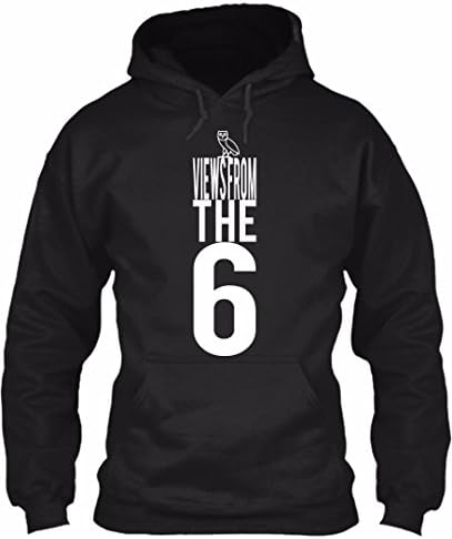 Views from the 6 shirt-Shirts for gifts, hiphop mucsic t shirts Hoodies (M,Black)