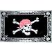 Outdoor Living : Pirate Flag -Skull with Skull Border