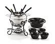 Trudeau Century 15-Piece Stainless-Steel 42-Ounce Fondue Set