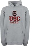 South Carolina Gamecocks Youth Grey Tackle Twill Hooded Sweatshirt