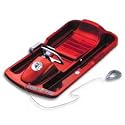 Snow-Fox Lenkbob Belastbar bis 75kg schwarz KHW Schlitten 21004