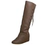 Bronx Women's Asha Lace Boot,Concrete,40 EU (US Women's 10 M)