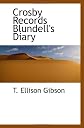Crosby Records Blundell's Diary