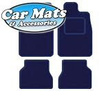Navy Tailored Specific Car Mats Citroen C3 2009 on