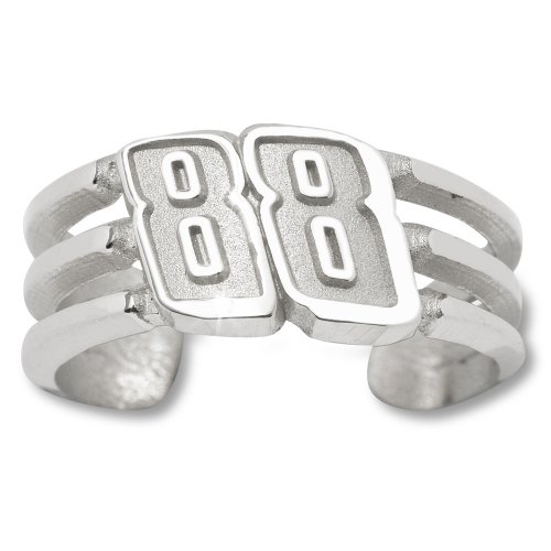 Dale Earnhardt Jr #88 Sterling Silver TOE RING