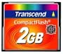 Transcend 2 GB 133x CompactFlash Memory Card TS2GCF133