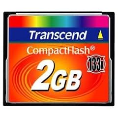 Transcend 2GB CompactFlash Card MLC 133x Compact Flash Kapazit�t 2048 M