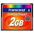 Transcend - Flash memory card - 2 GB - 133x - CompactFlash