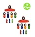 OXO Good Grips 16-piece Clip Set, Red/Blue/Green/Orange