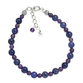 Sodalite and Amethyst Bracelet by Southwest Spirit