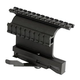  Aim Sports Ak Double Side Rail Mount/Picatinny with Quick Release Lever