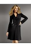 Newport Patent-Trim Hold-You-In Long Jacket by Shape fx