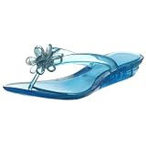  : Nine West Women's Hotdots Sandal,Blue,7 M US