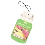 Yankee Candle Car Jar Hanging Air Freshener Pineapple Cilantro Scent