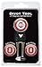 Team Golf NCAA Ohio State Buckeyes Divot Tool Pack With 3 Golf Ball Markers Divot Tool with 3 Golf Ball Markers Pack, Markers are Removable Magnetic Double-Sided Enamel