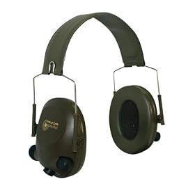 Peltor MT15H67FB Tactical 6-S Slim Line Electronic Headset with Audio Input Jack, Olive Green by Peltor