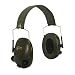 Peltor MT15H67FB Tactical 6-S Slim Line Electronic Headset with Audio Input Jack, Olive Green