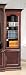 18th Century Cherry Finish Right Pier w/Glass