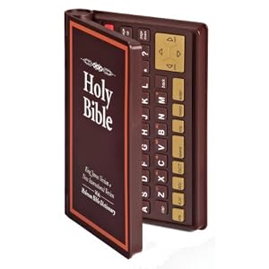 Franklin BIB-475 Electronic parallel KJV and NIV Bible with Holman Bible Dictionary