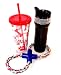 Dog Lovers Gifts Set Hot Cold Travel Beverage Set 15oz Black Bling Mug with Bling Rhinestones PBA Fr