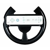 Official Nintendo Wii Comfort Racing Wheel - Black