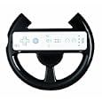 Official Nintendo Wii Comfort Racing Wheel - Black