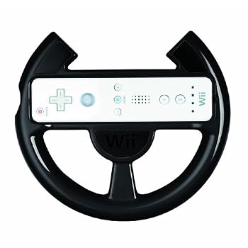 Set A Shopping Price Drop Alert For Official Nintendo Wii Comfort Racing Wheel - Black
