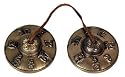 Best 21st 30th 40th 50th 60th Gift Her Him - 3" Tibetan Style Ting Shaw Cast Brass Meditation Bells