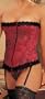 Shirley of Hollywood Women's Stunning Floral Tapestry Strapless Corset