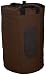 Homz Collapsible Laundry Bag, Chocolate Brown