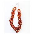 Kenneth Jay Lane Tortoise Shell Link Necklace