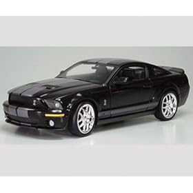 1:18 Mass Mustang Shelby GT500 - Black by Mattel