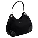 Gucci GG 257265 FWT 2 G Small Black Canvas Shoulder Bag