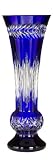 Waterford Fleurology Amy 14-Inch Cobalt Cased Bouquet Vase