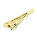 BlingWorld New Durable Men Boys Alloy Gold Plated Tone Simple Necktie Tie Pin Clasp Clip