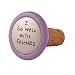 Quirky Corks Wine Stopper - Well with Friends