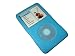 Electronics : BABY BLUE Silicone Skin Case Cover for Apple iPod Classic 120GB + Screen Protector