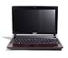 Acer Aspire One D 250 25,6 cm (10,1 Zoll) Netbook (Intel Atom N270 1,6GHz, 1GB RAM, 160GB HDD, Intel GMA 950, Windows XP Home) rot