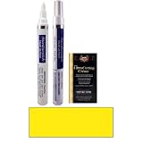 1 2 Oz. Light Yellow Paint Pen Kit for 2002 Volkswagen Beetle (LD1D A6) by PaintScratch Automotive Touch Up Paint