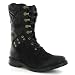 J Shoes Cadet Black Leather Womens Boots