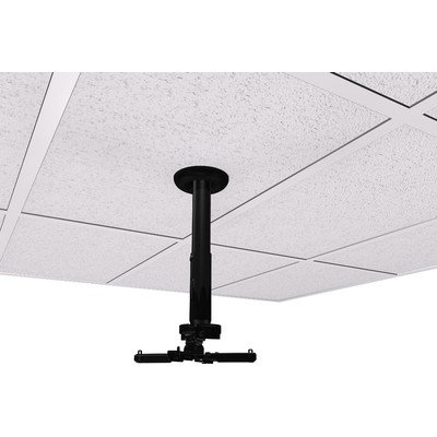 Universal Suspended Ceiling Mount Projector Kit with 6