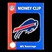 Buffalo Bills Large Enameled Pewter Money Clip/Card Holder - NFL Football Fan Shop Sports Team Merchandise