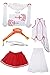 miccostumes Women's Deluxe Full Set of Anime Cosplay Costume with Breastplate
