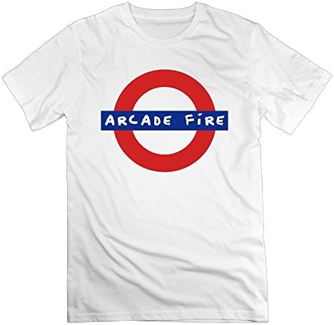 Mens Arcade Fire The Unforgettable Fire Classic Short Sleeve Tshirt Cotton