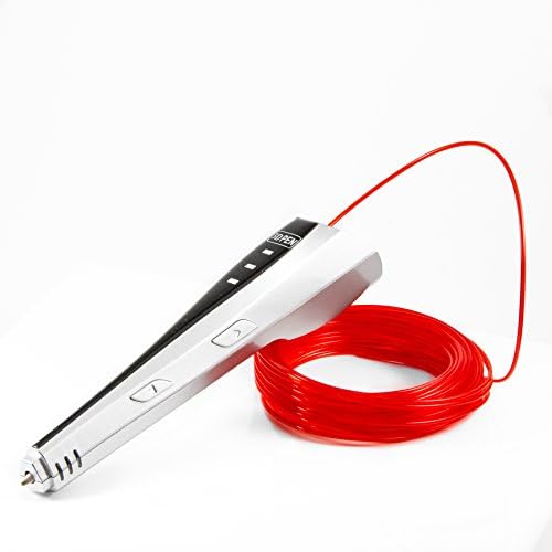 Top3D Printing Pen, latest 3D Doodle Pen with Free Filament, Generation 4 model 2016 of the scribbler pen (color silver)