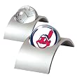 Cleveland Indians Spinning Desk Clock MLB Baseball